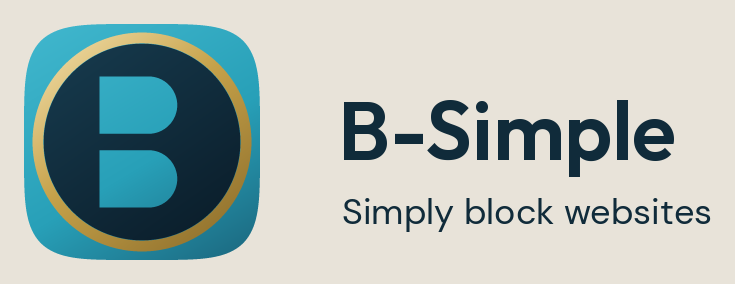 B-Simple. Simply block websites.